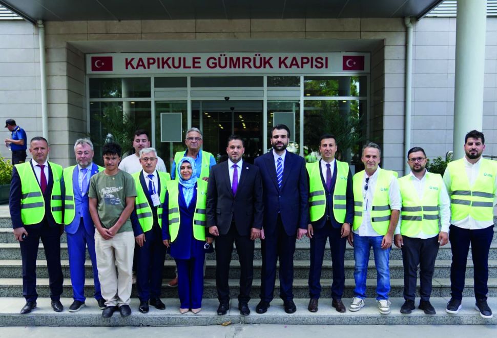 Zafer Sırakaya’dan UID Kapıkule Standına Anlamlı Ziyaret