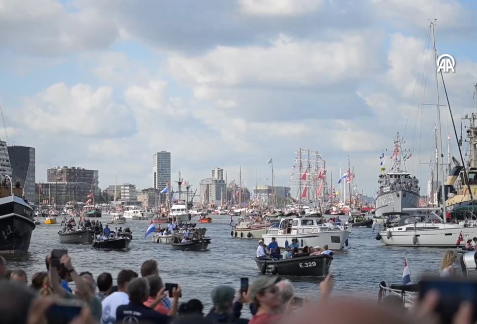Amsterdam 750. Yılını Kutluyor, 10 Bin Gemi Tarihi Şehre Akın Etti