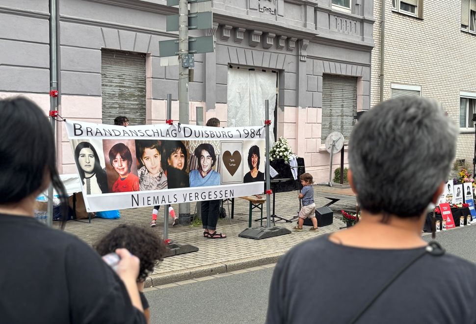 Duisburg- Wanheimerort 26 Ağustos 1984 Yangını Nedeniyle Ölen Yedi İnsanı Anma