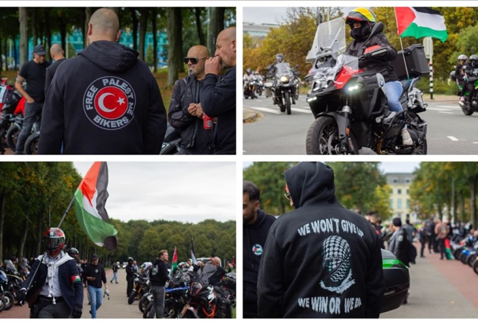 Motosiklet Konvoyu Gazze İçin Yollardaydı