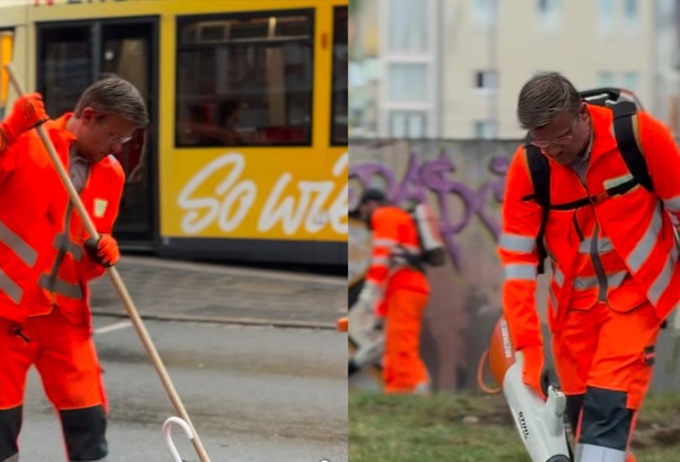 Nürnberg Sokaklarını Temizledi