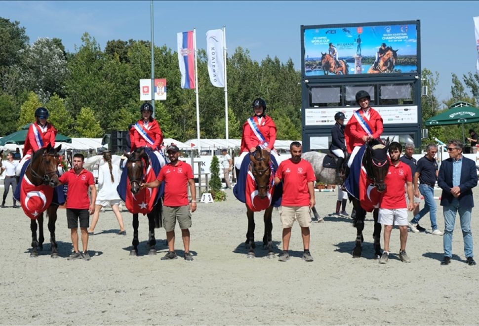 Türk Binicilerden Balkan Şampiyonası’nda Büyük Başarı
