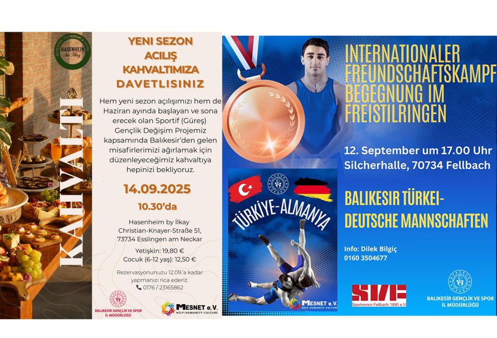 Balıkesirli Genç Güreşçiler Almanya’da Sportif Değişim Haftasında