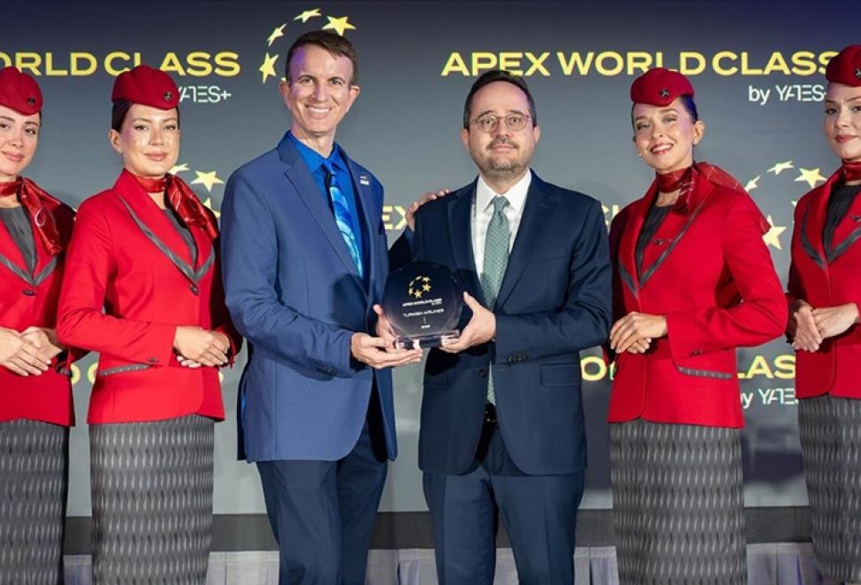 Türk Hava Yolları, APEX World Class Ödülünü Üst Üste 5’inci Kez Kazandı
