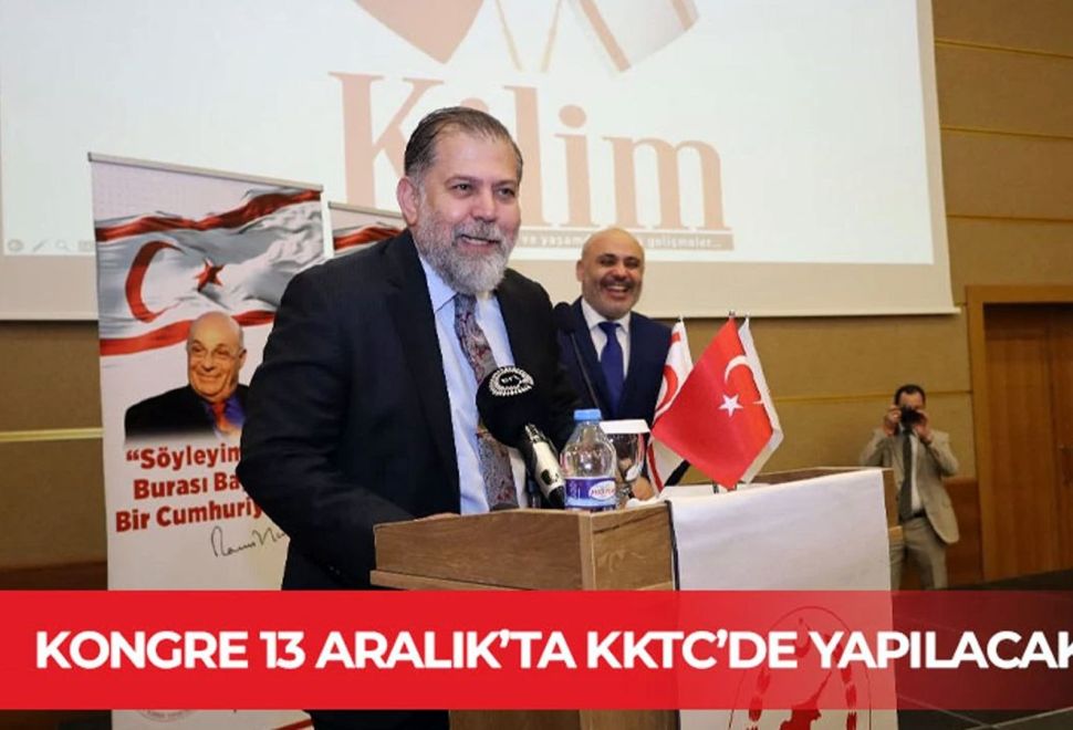 KTAP Başkanı Sadıkoğlu: Kuzey Kıbrıs Tanıtma Platformu Dünya Kongresi 13 Aralık’ta KKTC’de