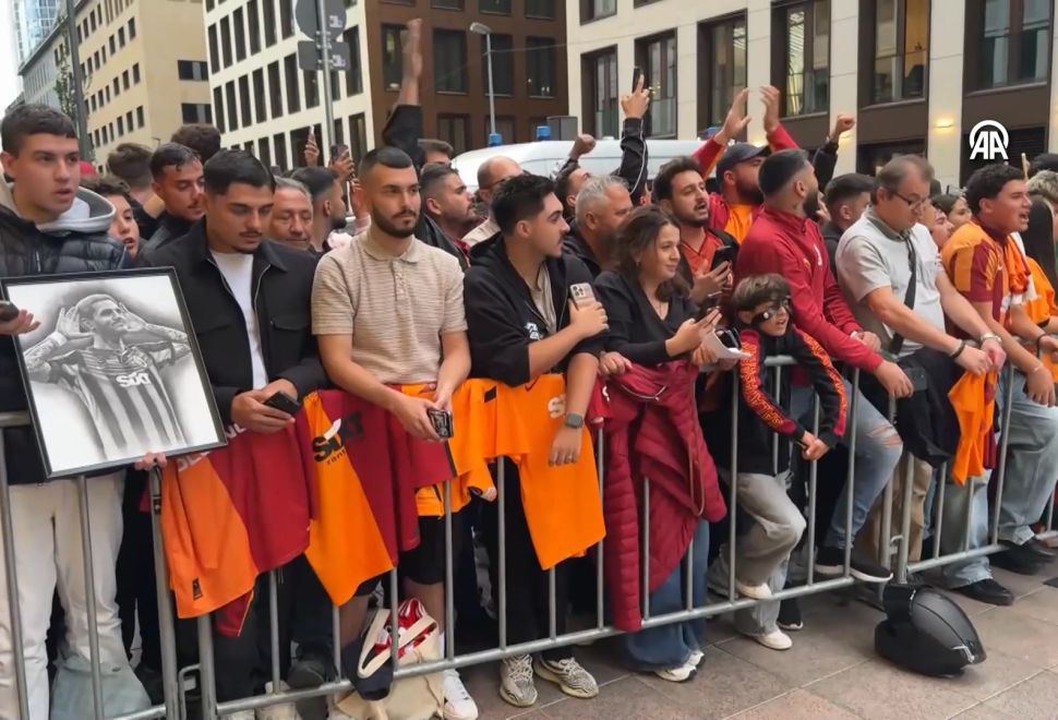Galatasaray Frankfurt’ta
