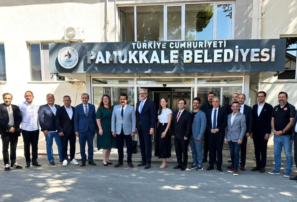 Almanya’dan Neckarsulm Heyeti Pamukkale’de Resmî Törenle Karşılandı
