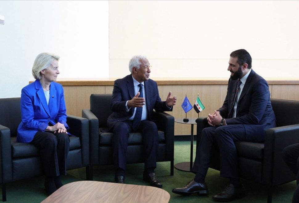 Von Der Leyen ve Costa BM Zirvesinde Şara ile Bir Araya Geldi