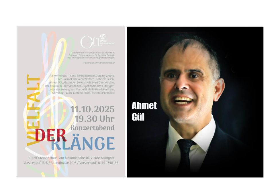 Stuttgart'ta Farklı Kültürlerden Seslerin Buluşacağı Eşsiz Bir Konser Düzenleniyor 