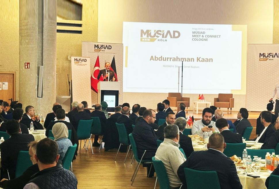 Köln’de MÜSİAD NRW’den ‘Meet & Connect Cologne’ Buluşması