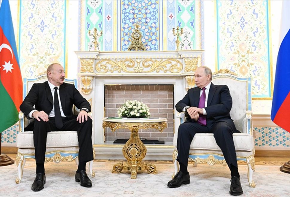 Putin ve Aliyev Moskova’da Görüştü 