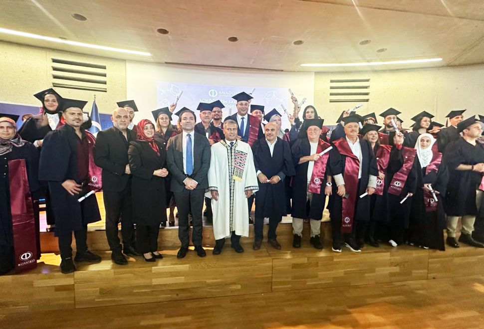 Anadolu Üniversitesi, 43. Yılında Almanya’daki Mezunlarını Verdi