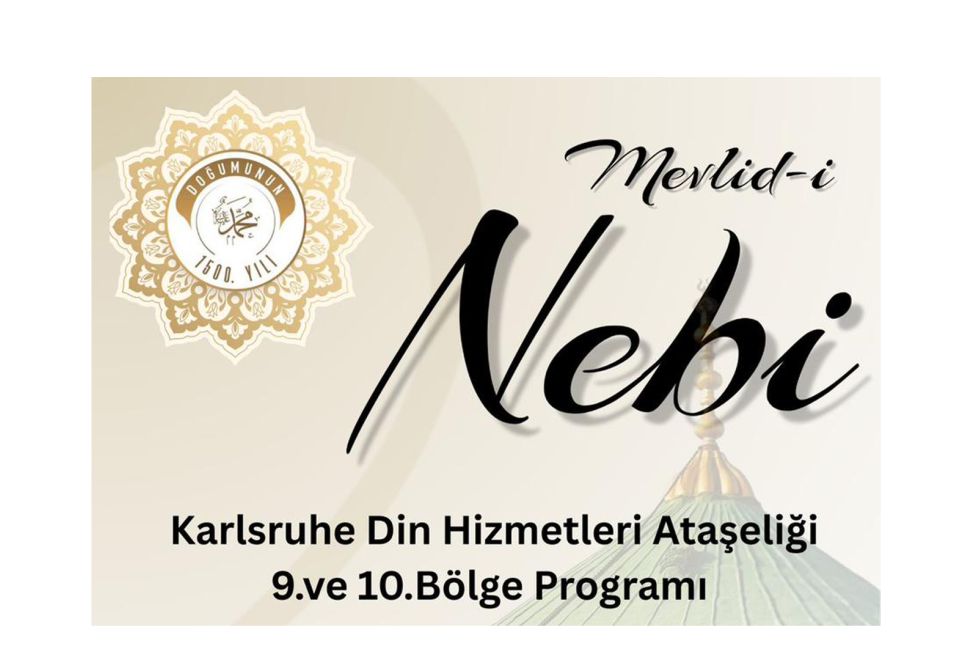 Karlsruhe Din Hizmetleri Ataşeliği’nden Anlamlı Mevlid-i Nebi Programı 