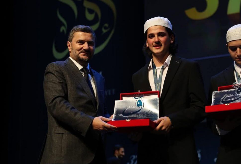 37. Avrupa Kuran Yarışması Birincisi Belçika’dan Afyon’lu Bedirhan Şahin