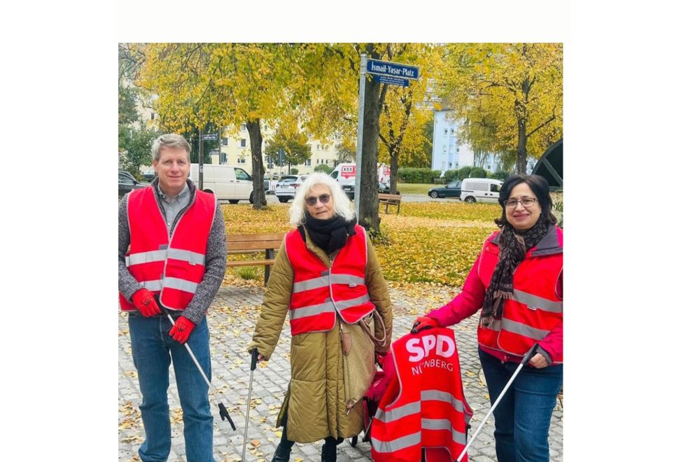 NSU Kurbanı İsmail Yaşar Parkını Temizlediler