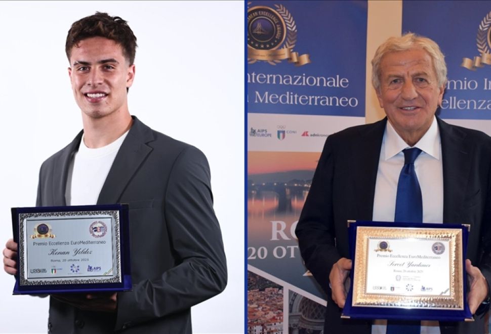Türk Futboluna İtalya’da Onur, Kenan Yıldız ve Servet Yardımcı’ya Mükemmeliyet Ödülü
