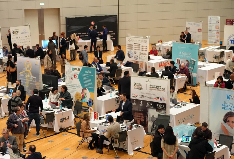 Sağlık Turizmi Fuarına Yoğun İlgi, Türk Hastaneleri Frankfurt’ta Parladı