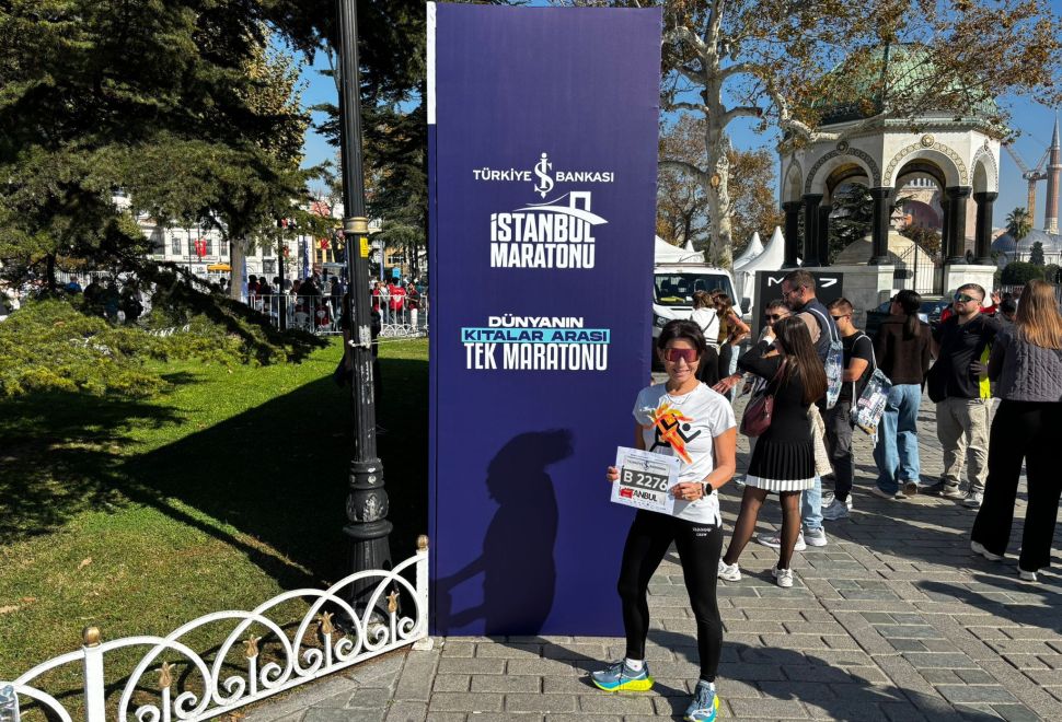 47. İstanbul Maratonu'nda ki gururumuz; Nazlı Hacıbayramoğlu Almanya'dan Katılarak 5'inci Oldu