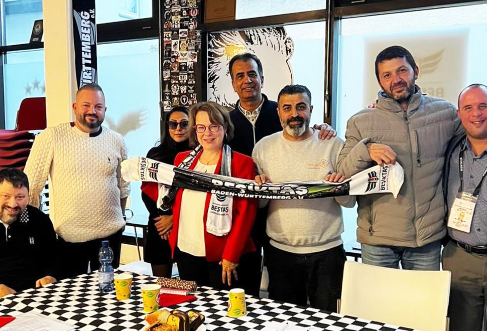 Beşiktaş BW e.V. Stuttgart’tan Ziyaret Teşekkürü