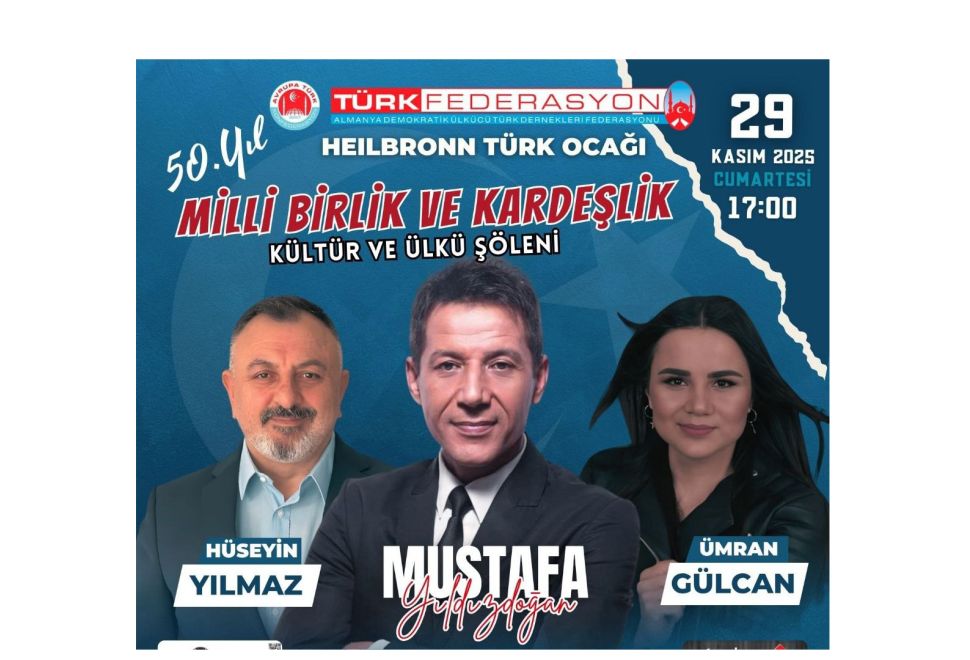 Türk Ocağı’ndan 50. Yıl Milli Birlik ve Kardeşlik Kültür ve Ülkü Şöleni