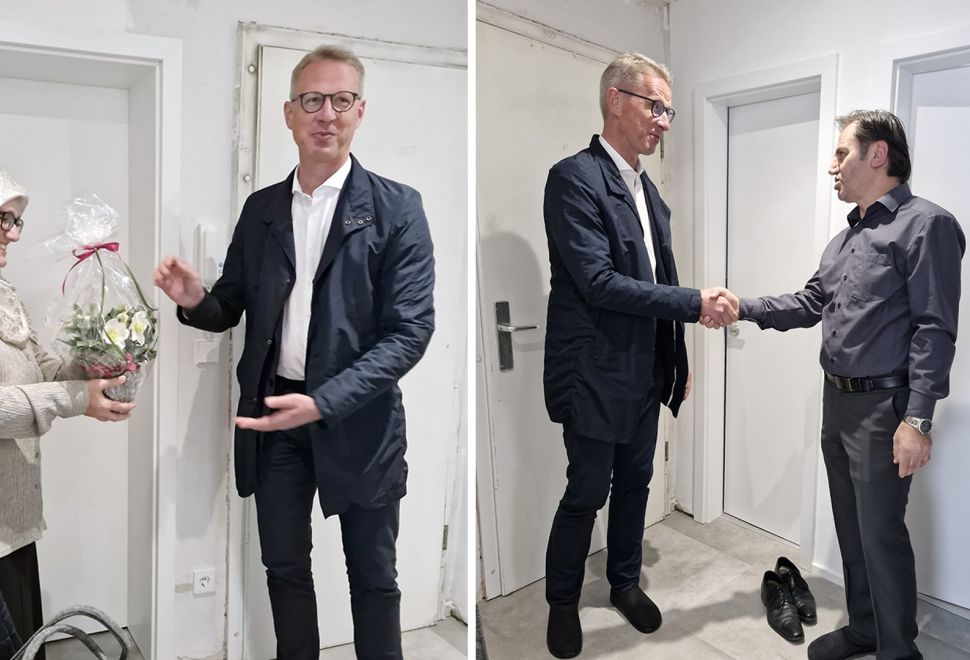 Belediye Başkanı Berner’den Babuşçu Ailesine Geçmiş Olsun Ziyareti