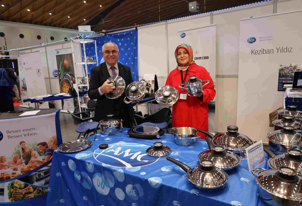 Karlsruhe'deki Kazel Expo'da AMC Stantı Büyük İlgi Gördü