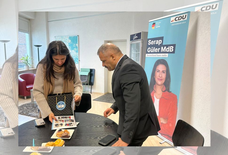 AKİB Genel Başkanı Hızar’dan, Federal Almanya Devlet Bakanı Güler’e Ziyaret