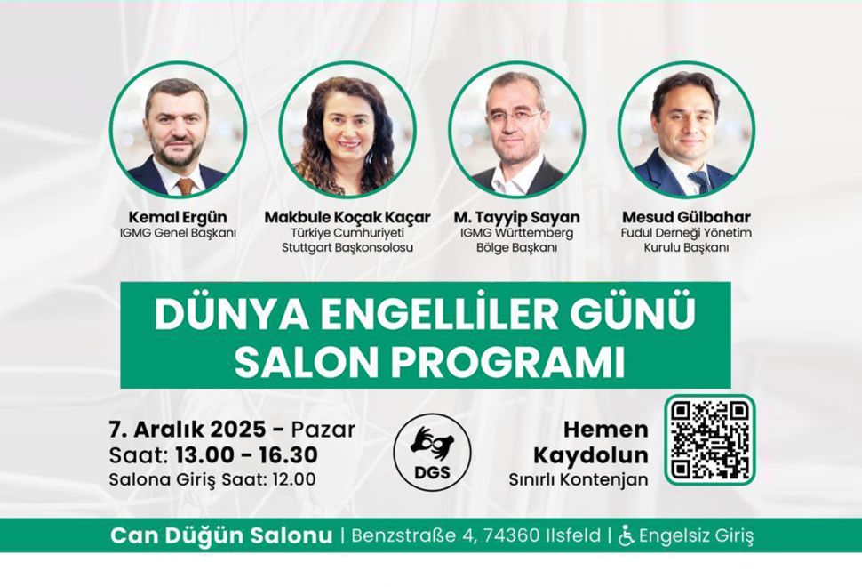 Ilsfeld’de Dünya Engelliler Günü Programı Düzenleniyor 