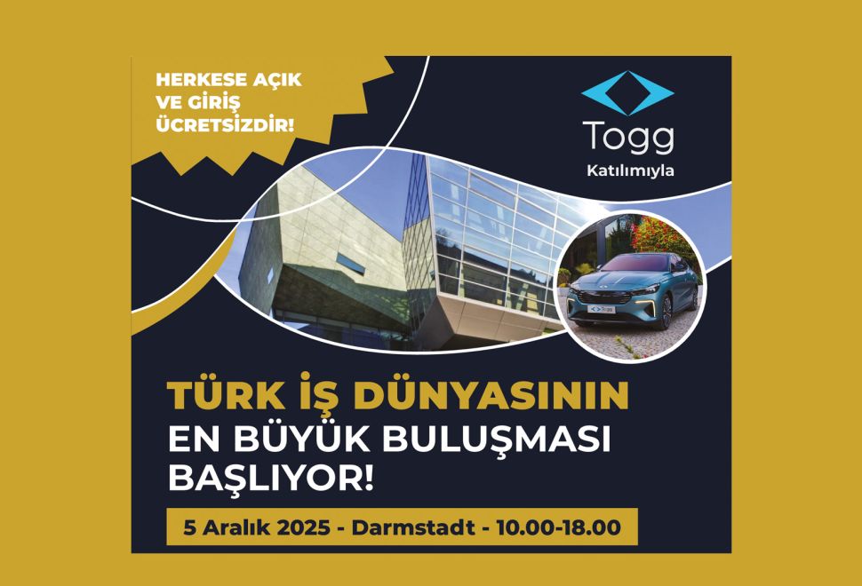 Avrupa’daki Türk İş Dünyası Darmstadt’ta Buluşuyor