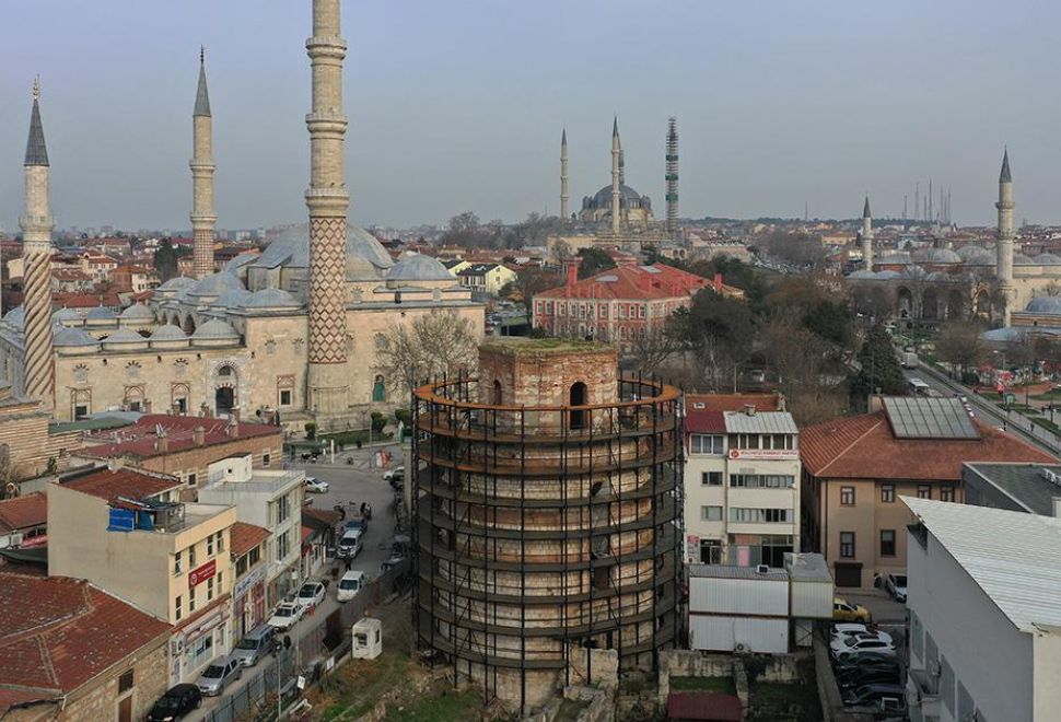 Makedon Kulesi'ndeki restorasyon çalışmaları 2025'te tamamlanacak